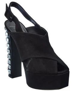 Brand new 👏 Giuseppe Zanotti Lavinia 100 Suede Platform 🩴 Sandal for 👩 women 😉