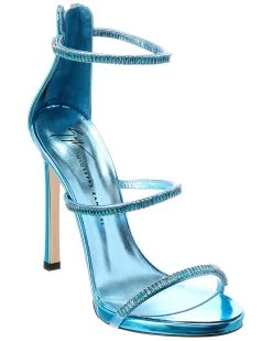 Best Pirce ⭐ Giuseppe Zanotti South 115 Leather 🩴 Sandal for 👩 women 🎁