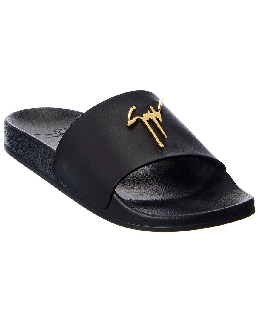 Promo ๐ Giuseppe Zanotti Newburel Leather Slide for men ๐ 3 Promo ๐ Giuseppe Zanotti Newburel Leather Slide for men ๐