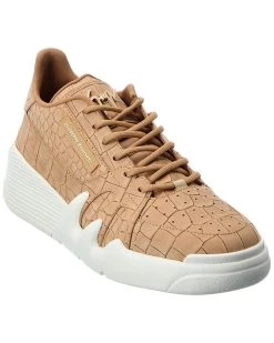 Outlet ๐ฅฐ Giuseppe Zanotti Talon Croc-Embossed Leather ๐ Sneaker for men โ๏ธ