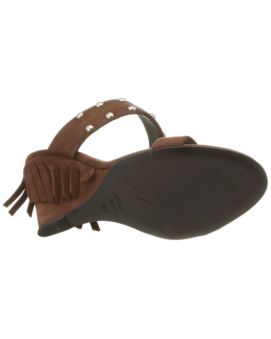 Best Sale โญ Giuseppe Zanotti Whitney Suede Fringe Wedge ๐ฉด Sandal for ๐ฉ women ๐งจ 6 Best Sale โญ Giuseppe Zanotti Whitney Suede Fringe Wedge ๐ฉด Sandal for ๐ฉ women ๐งจ - Image 4