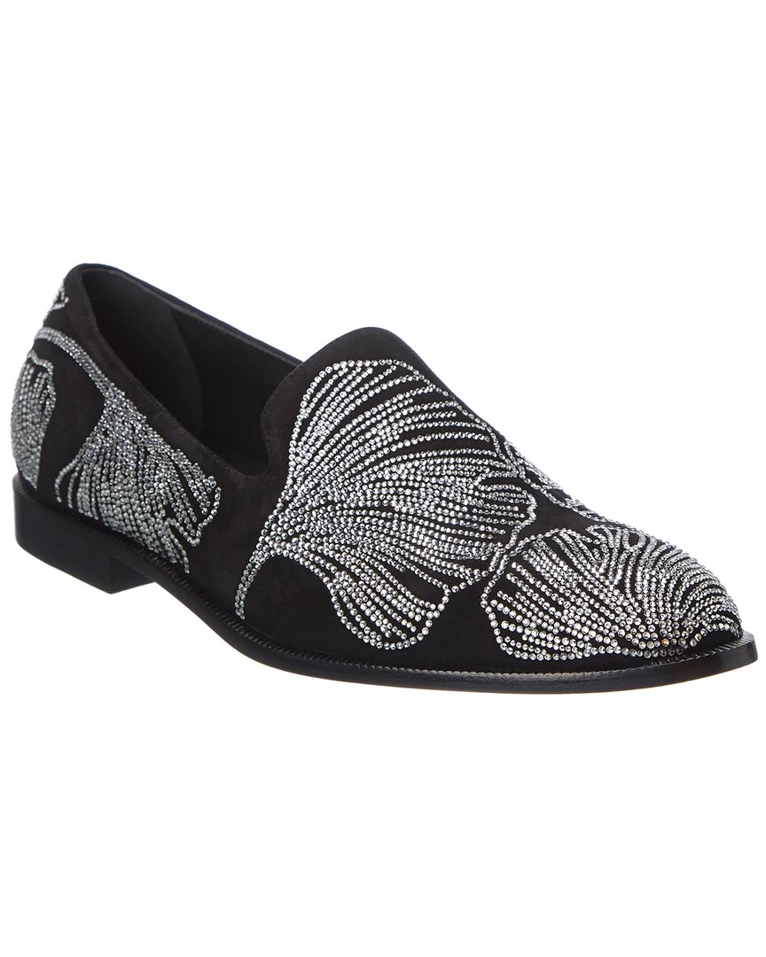 Outlet ๐ Giuseppe Zanotti Flavio Suede Loafer for men ๐ 3 Outlet ๐ Giuseppe Zanotti Flavio Suede Loafer for men ๐