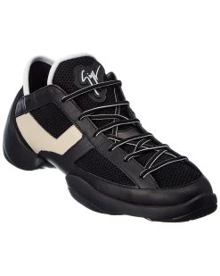 Flash Sale 👏 Giuseppe Zanotti Lightjump Leather & Mesh 👟 Sneaker for men 🔔