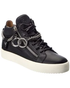 Hot Sale 💯 Giuseppe Zanotti May London Leather 👟 Sneaker for men 🛒