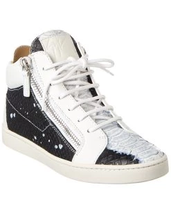 Buy 👍 Giuseppe Zanotti Brek Leather High-Top 👟 Sneaker for 👩 women 🛒