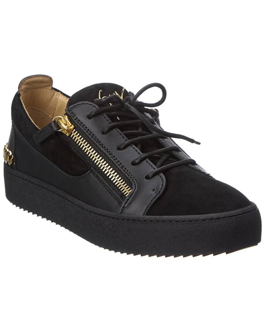 Deals ๐ Giuseppe Zanotti May London Suede & Leather ๐ Sneaker for men โ๏ธ 3 Deals ๐ Giuseppe Zanotti May London Suede & Leather ๐ Sneaker for men โ๏ธ