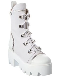 Hot Sale 🎁 Giuseppe Zanotti Daikiri 20 Suede & Leather Platform Boot for 👩 women 😉