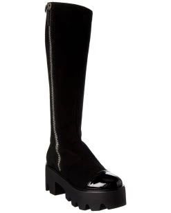 Cheap 👏 Giuseppe Zanotti Daikiri 20 Suede Knee-High Platform Boot for 👩 women 🎁
