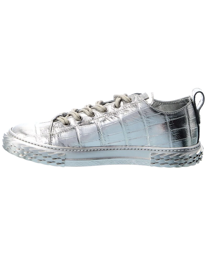 Hot Sale 🌟 Giuseppe Zanotti Blabber Croc-Embossed Leather 👟 Sneaker for men 💯 4 Hot Sale 🌟 Giuseppe Zanotti Blabber Croc-Embossed Leather 👟 Sneaker for men 💯 - Image 2