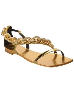 Best deal 🛒 Giuseppe Zanotti Casablanca Leather 🩴 Sandal for 👩 women 🥰