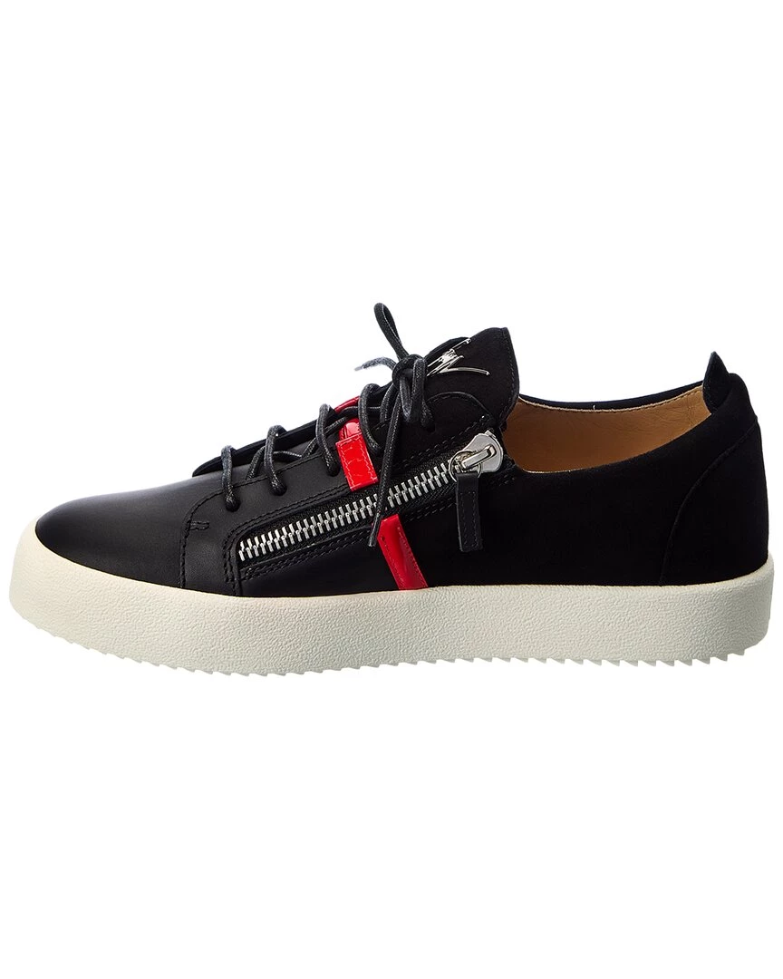 Promo 😍 Giuseppe Zanotti May London Leather & Suede 👟 Sneaker for men 😉 4 Promo 😍 Giuseppe Zanotti May London Leather & Suede 👟 Sneaker for men 😉 - Image 2