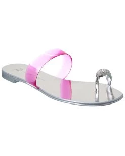 Discount โ๏ธ Giuseppe Zanotti Rock Vinyl & Leather ๐ฉด Sandal for ๐ฉ women โ๏ธ