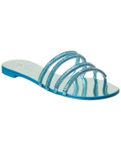 Buy ⭐ Giuseppe Zanotti Roll Leather 🩴 Sandal for 👩 women 👍