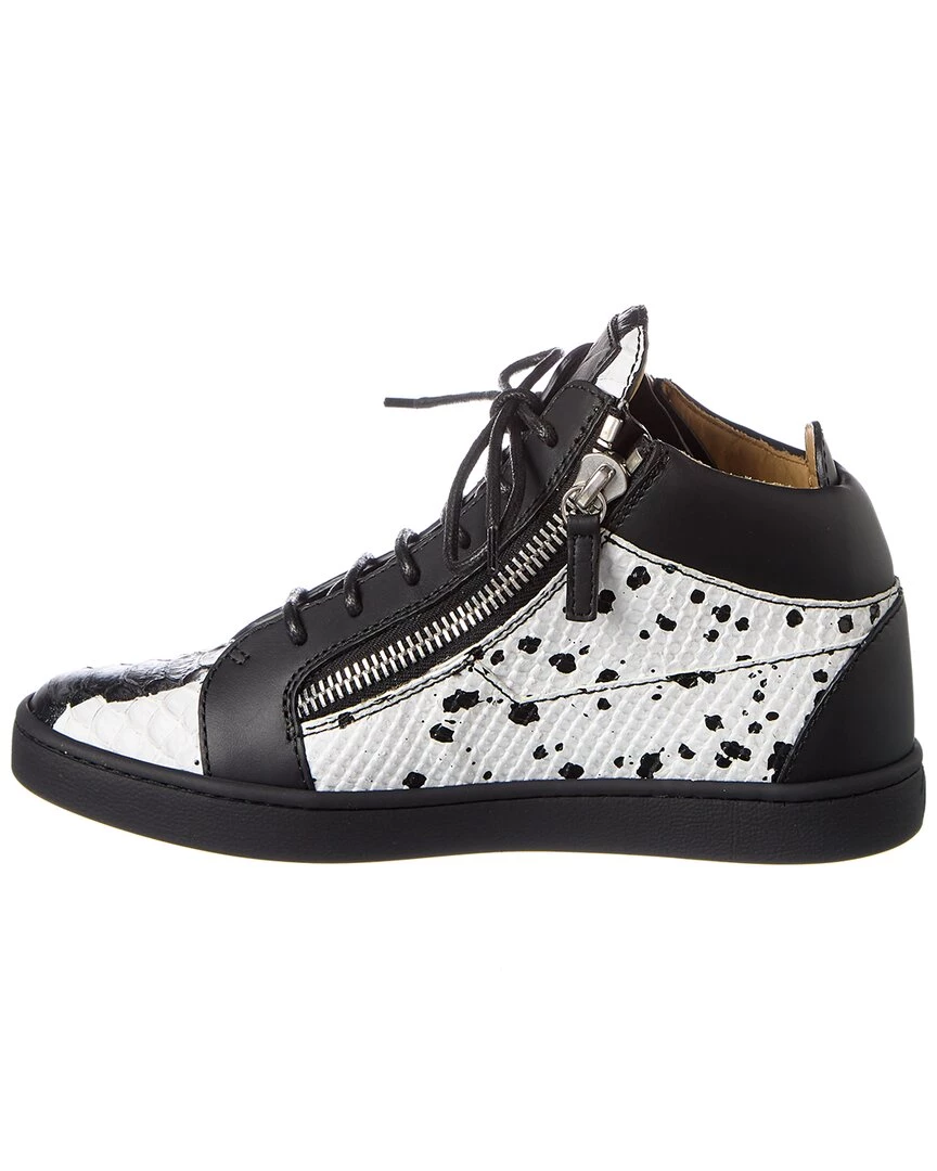 Best deal 🥰 Giuseppe Zanotti Brek Leather High-Top 👟 Sneaker for 👩 women 👏 4 Best deal 🥰 Giuseppe Zanotti Brek Leather High-Top 👟 Sneaker for 👩 women 👏 - Image 2